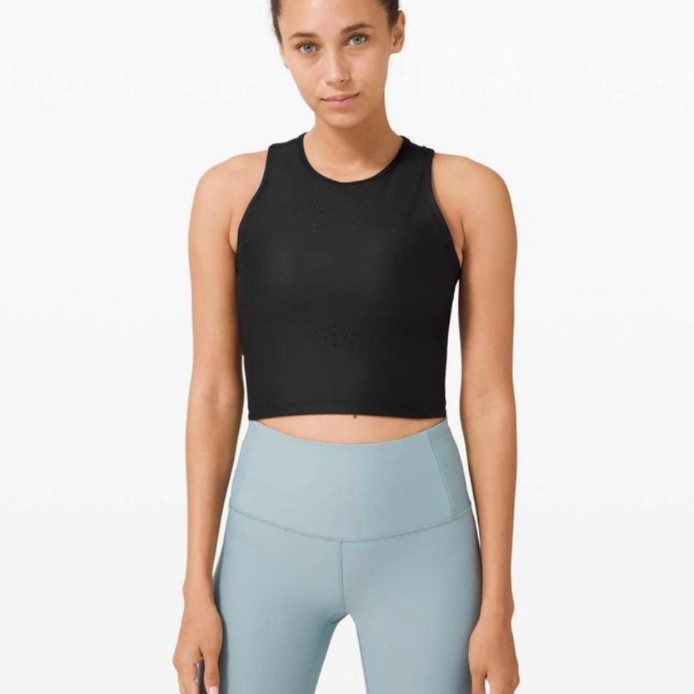 Lululemon Zoned In Tank Top black size 6